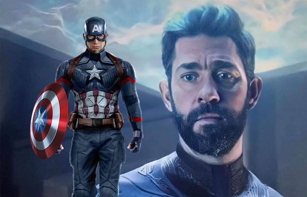John Krasinski estaba convencido de que iba a interpretar al Capitán América en el UCM, pero todo cambió después de saludar a Thor 
