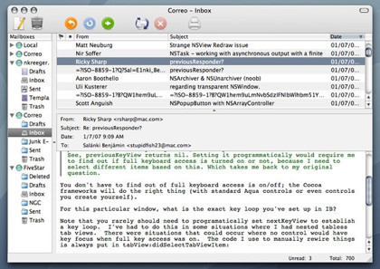Correo, un nuevo cliente de correo para Mac