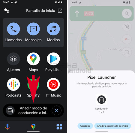Modo Conducción Acceso Directo