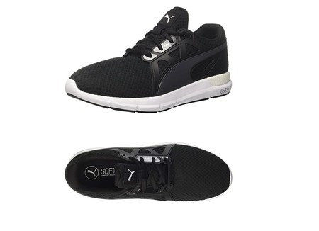 Desde 22,58 euros podemos hacernos con estas zapatillas Puma Nrgy Dynamo en color negro gracias a Amazon