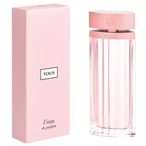 Tous L'Eau, Eau de Parfum para Mujer, Fragancia Floral Amaderada, 90 ml con Vaporizador