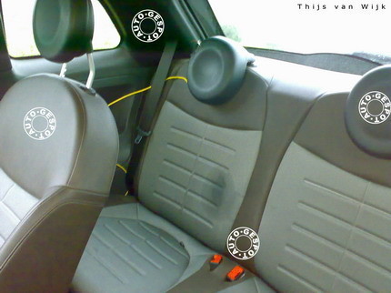 Fiat 500 interior