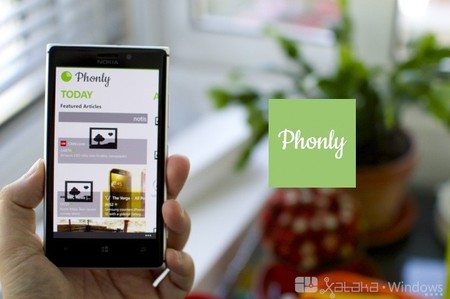 Phonly, el lector de Feedly, ya disponible en Windows Phone 8