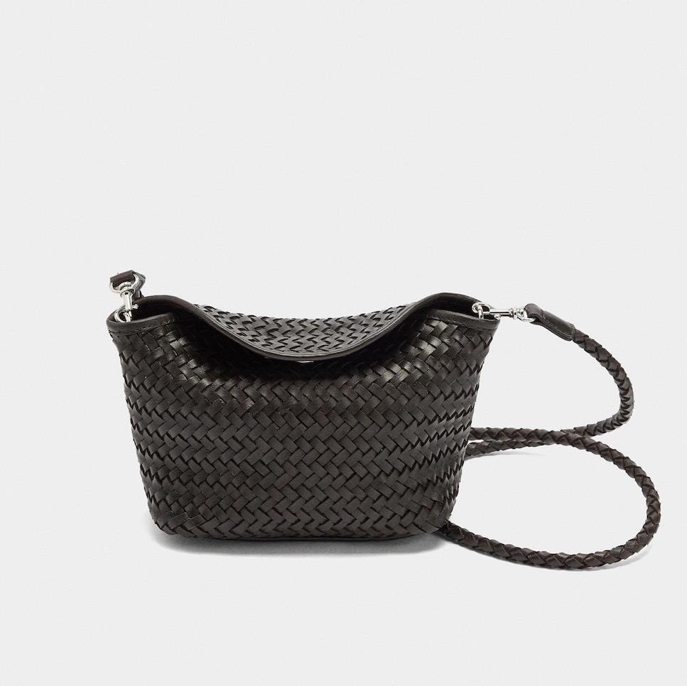 Bolso bandolera trenzado Parfois