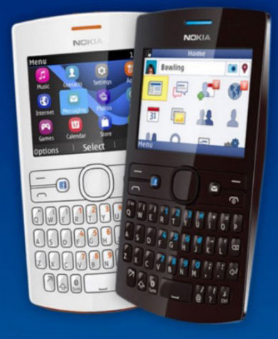 Aparecen nuevos teléfonos Nokia Asha 206 y 205, con botón Facebook