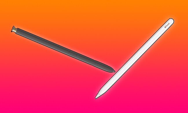 S-Pen y Apple Pencil