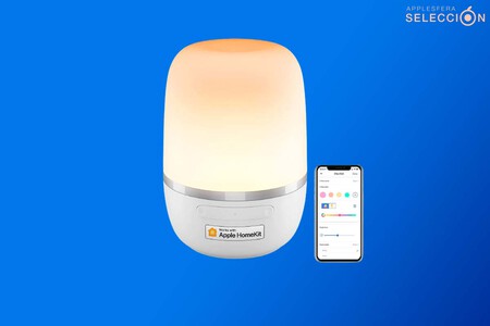 Por 29 euros, esta lámpara RGB compatible con HomeKit puede configurarse con hasta 16 millones de colores