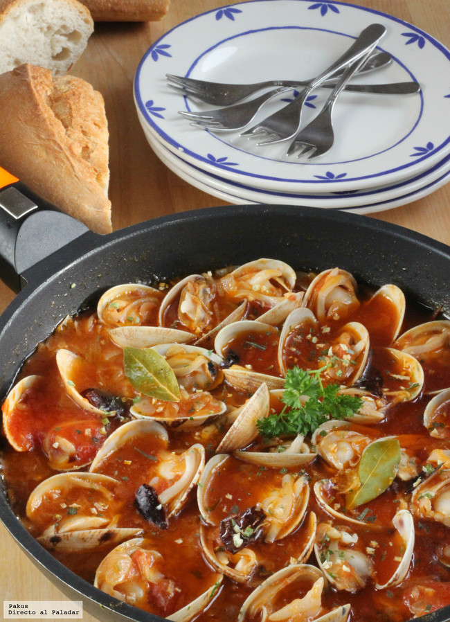 Almejas 17 recetas fáciles y deliciosas