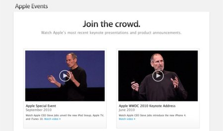 Revive todas las keynote de 2010 y ponles nota