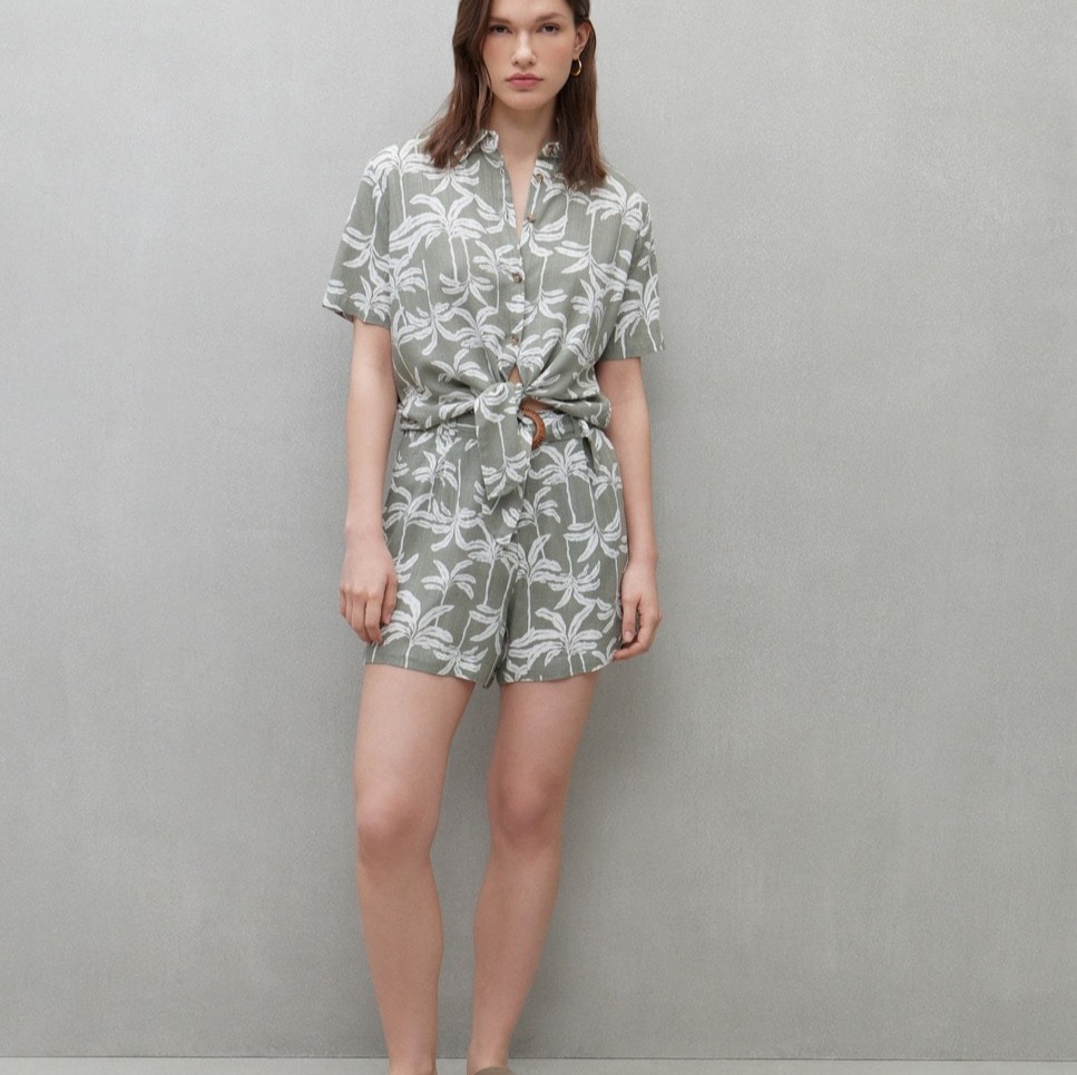 Easy Wear - Bermuda de mujer cintur�n.