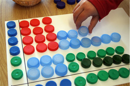 ¿Tus hijos creen que multiplicar es aburrido? proponles la multiplicación con tapones y verás como cambian de opinión