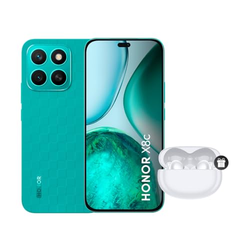 Honor Bundle X8c 8GB+ 512GB Marrs Green + X7i Earphones as a Gift