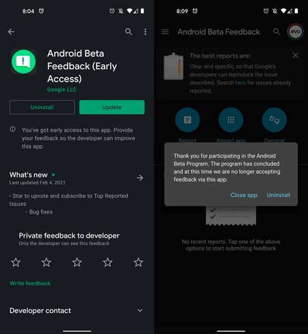 Android Beta Feedback