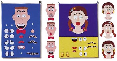 Señor y Señora Cara: juego para expresar emociones