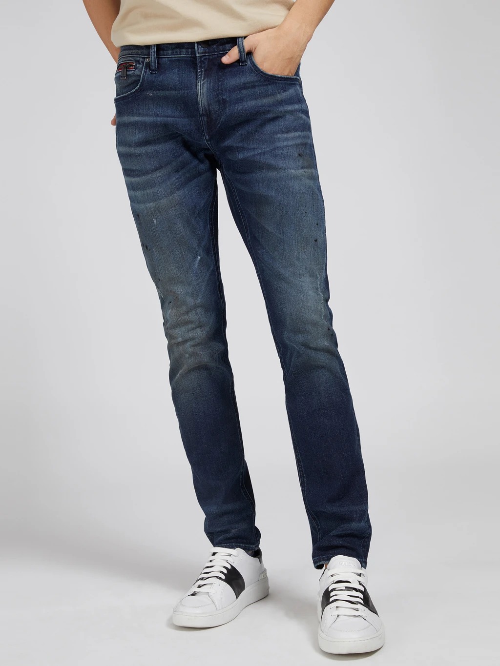 Vaqueros super skinny en tono azul