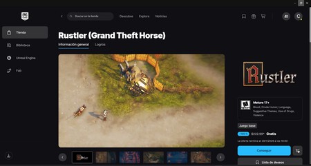 Juego Gratis Epic Games Gta Armaduras Caballos