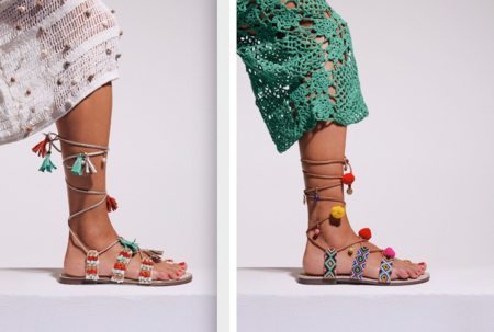 sandalias boho