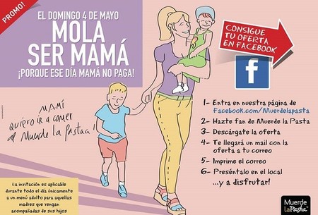 El Día de la Madre, mamá no paga en Muerde la Pasta