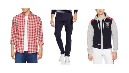3 ofertas en tallas sueltas de moda para hombre en Amazon: marcas como Springfield, Geographical Norway o Dockers