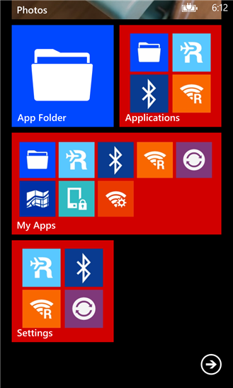 Samsung App Folder, una organización basada en carpetas para Windows Phone 8