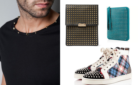 Tachuelas para hombres: una tendencia destacada del otoño-invierno 2012/2013