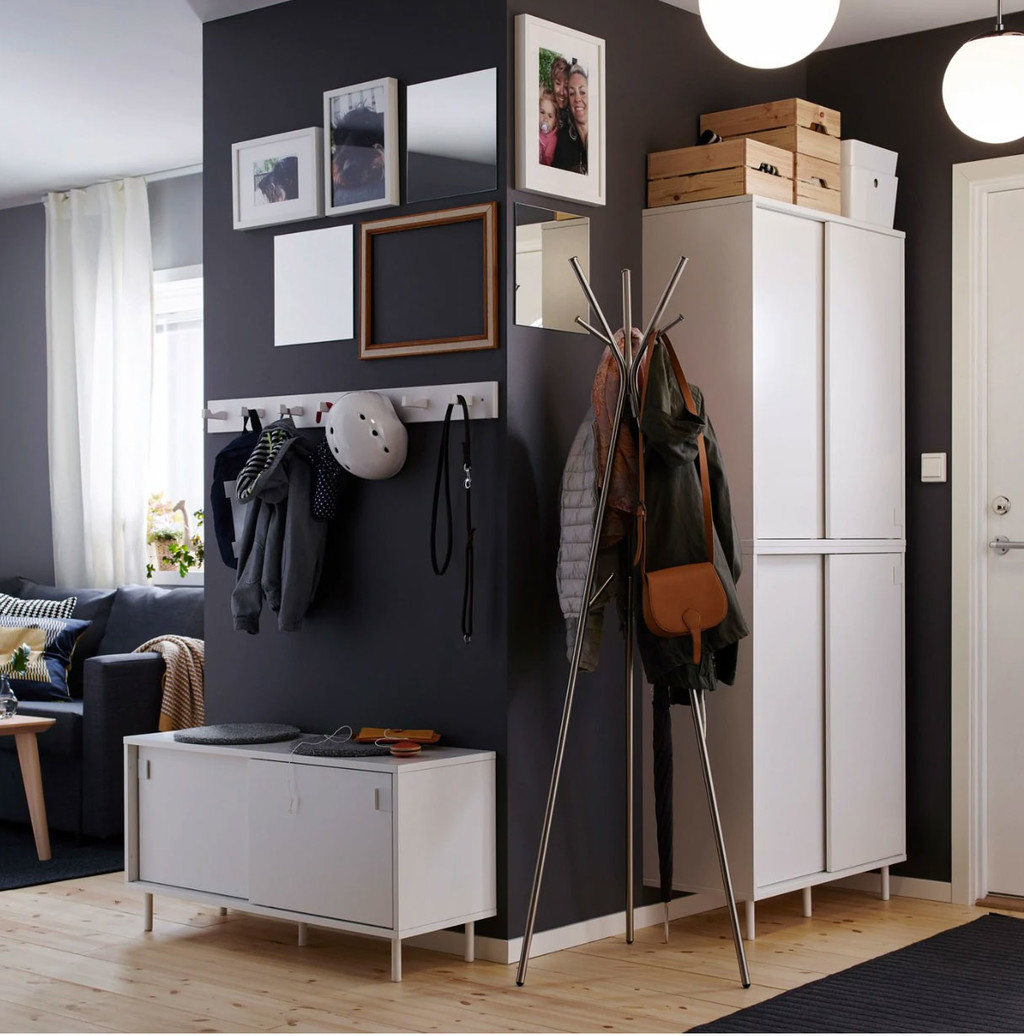 Tres propuestas de Ikea para conseguir un recibidor funcional en casa