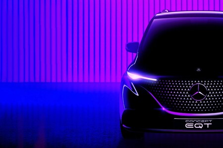 La Mercedes-Benz EQT es la furgoneta eléctrica que adelanta la nueva Clase T, y esta es su primera imagen