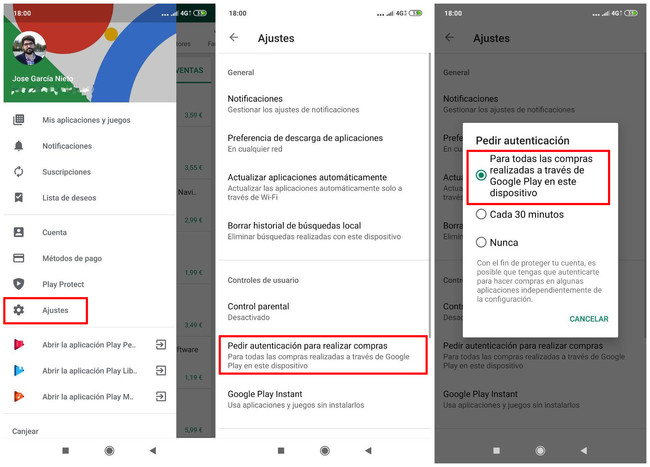 Cómo evitar compras en App Store y Google Play Store