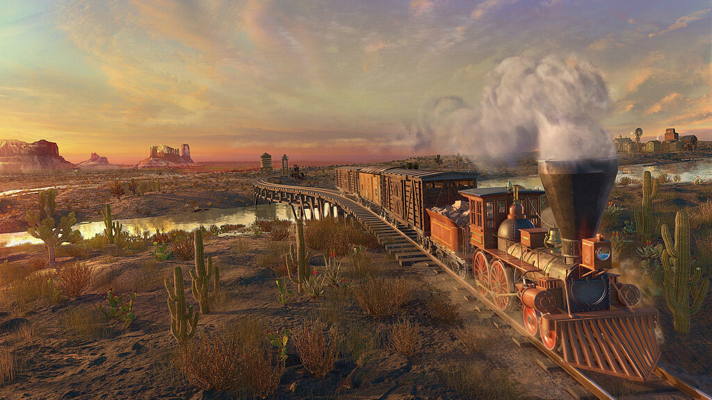 Si te gustan los trenes, Railway Empire 2 es un juego de estrategia de gestión y construcción que te hará creer que tienes una maqueta viva en tu PC 