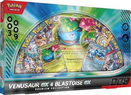 Pokémon TCG Venusaur Blastoise EX Premium Collection