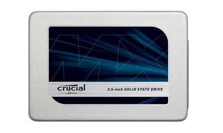 Disco SSD Crucial MX300 de 525 Gb por 123 euros.