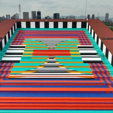 Súbete al Cablebús y descubre la nueva obra del Papalote Museo del Niño: arte accesible para todos