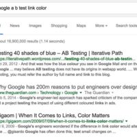 Google tiñe de negro la web con su experimento: ¿adiós al azul en los enlaces de su buscador?