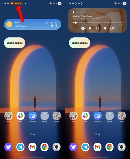 Live updates de Android 16 en One UI 8