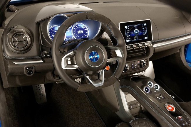 Alpine A110 Premiere Edition INterior