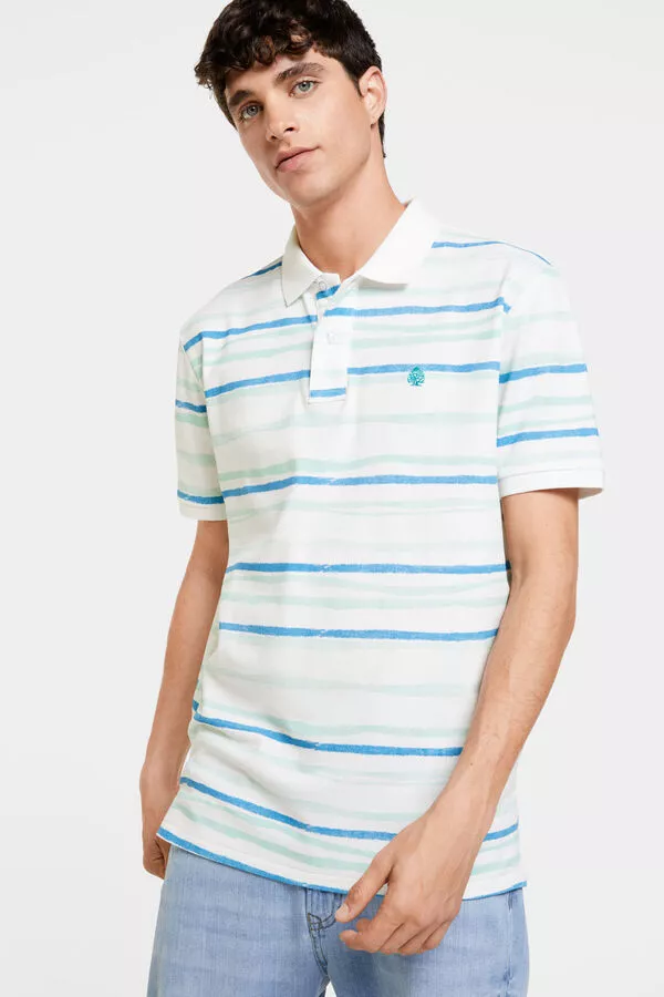 Polo piqué acuarela