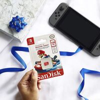 Añade 128GB de espacio adicional a tu Nintendo Switch por menos de 22 euros con esta tarjeta SanDisk en oferta en Amazon