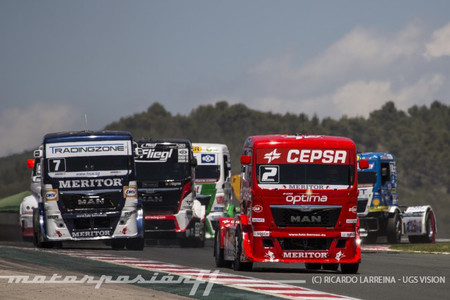 Fin de semana redondo para Antonio Albacete y el CEPSA Truck Team