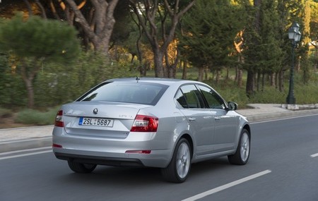 Škoda Octavia 2013 plata exterior trasera