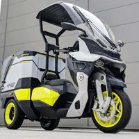 Rapide 3: Una moto eléctrica con baterías de litio-titanato, 105 km de autonomía y hasta 200 kg de carga