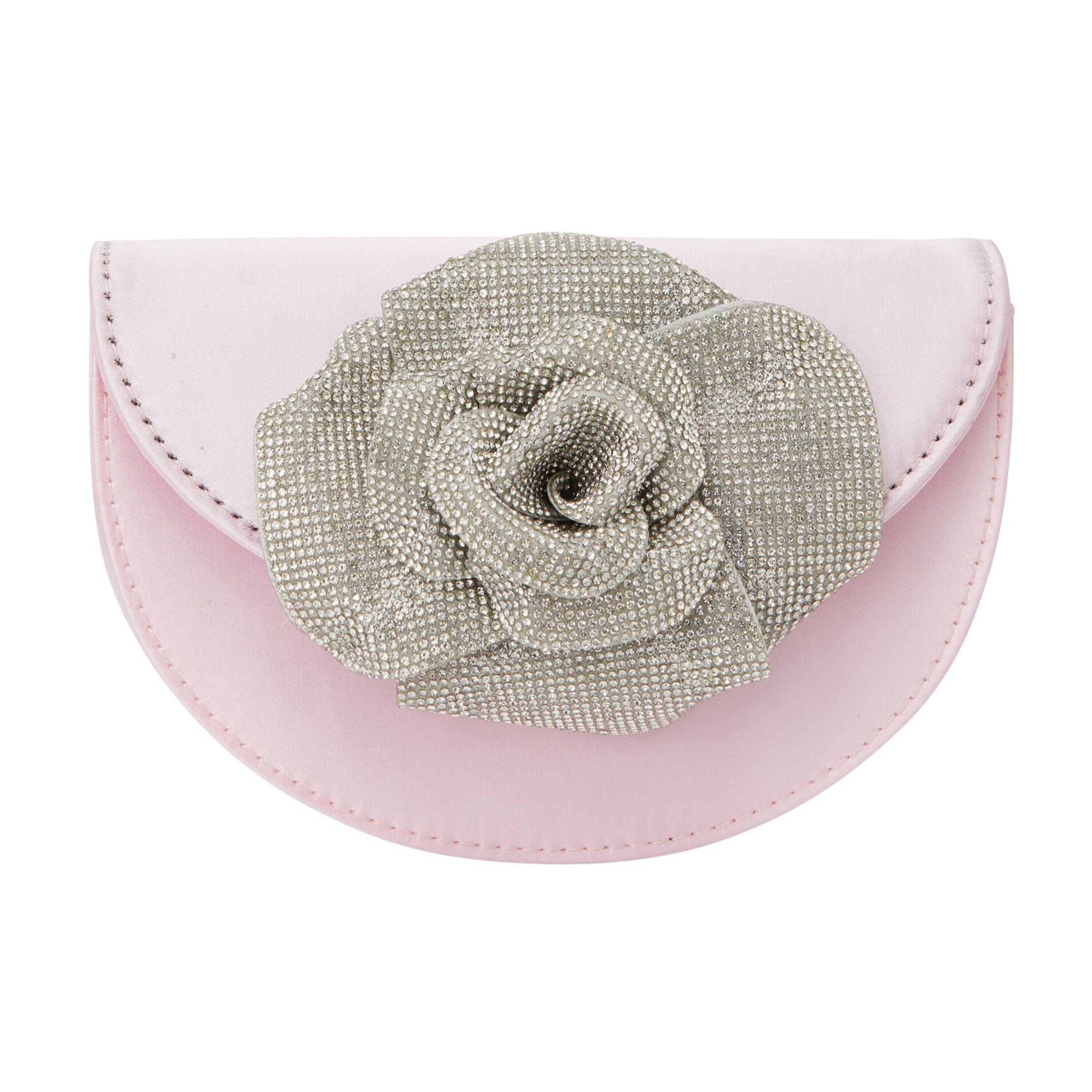 Bolso de noche faina en Rosa