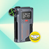 Esta es una pila portátil para arrancar tu carro, cargar tu celular y hasta un compresor para inflar tus llantas