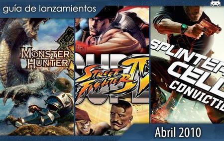 Guía de lanzamientos: abril de 2010