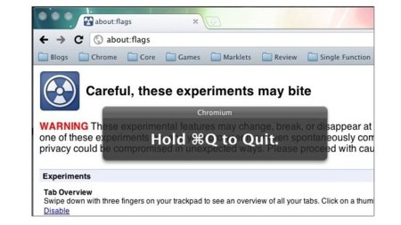 Google Chrome para Mac tendrá una confirmación para salir de la aplicación
