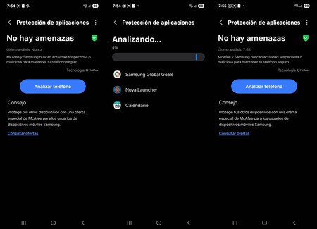 Protección de aplicaciones