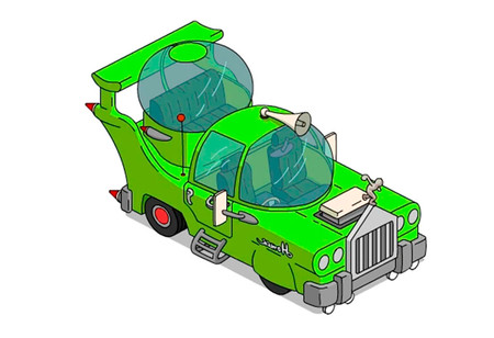 ¿Cuántos elementos del coche diseñado por Homer Simpson se han hecho realidad?