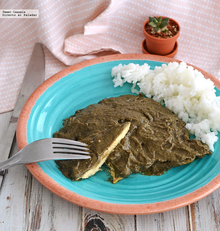 Pechugas de pollo en salsa de huitlacoche. Receta mexicana