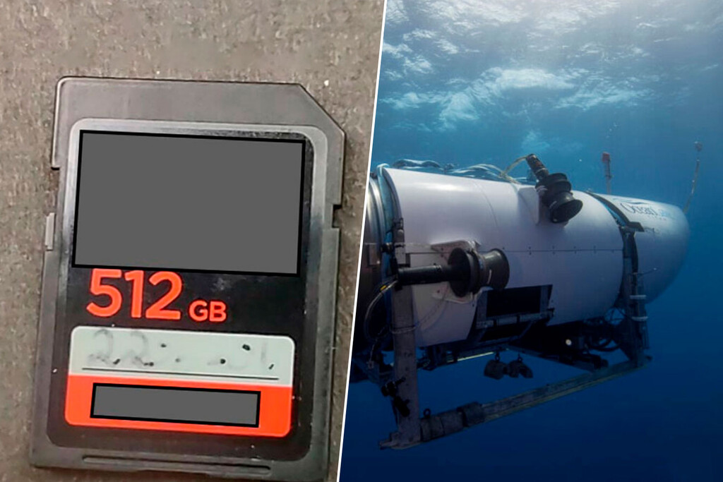 Cuando el submarino Titan explotó no quedó nada que rescatar. Excepto una cosa muy importante: una tarjeta de memoria
