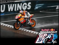 Indianápolis, primera jornada complicada por la lluvia