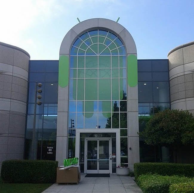 Iglesia Android en GooglePlex